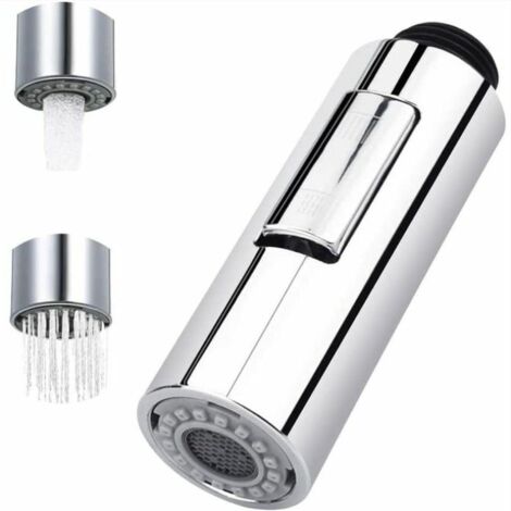 Grifo con rociador extraíble, grifo de modos, rociador de cocina