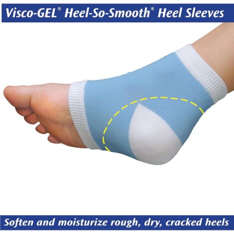 Calcetines de Gel Hidratante para el Talón para Aliviar el Dolor en el