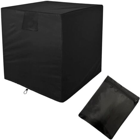 Telo protettivo per condizionatori d'aria portatili, con corda telescopica, per climatizzatore mobile, antipolvere, impermeabile (40 x 46 x 75 cm