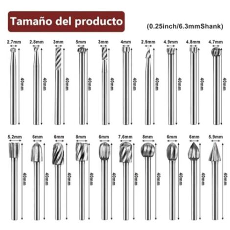 2 Brocas Reductor 1/2 A 1/4 Pulgada - Para Enrutadora, Acero Alto Carbono