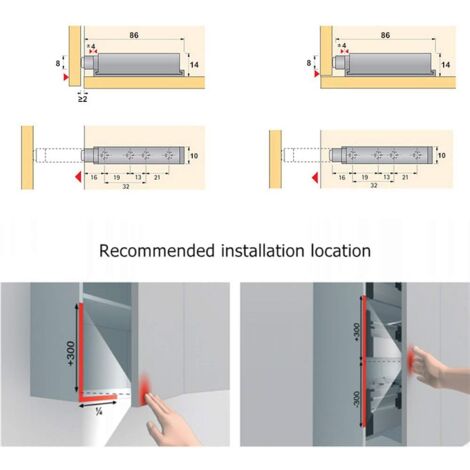 Juego De 10 Cierres Magnéticos Para Puertas De Muebles - Empuja Para Abrir/Cerrar, Sin Ruido - Fácil Instalación Con Tornillos