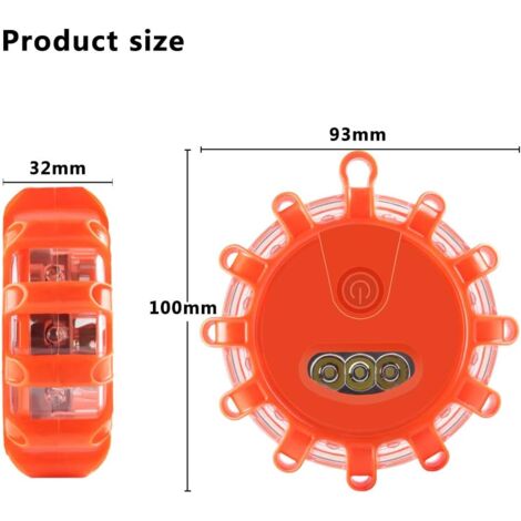 2 Luces Led De Advertencia Intermitentes, 60 Luces Led ... | Envío Gratis