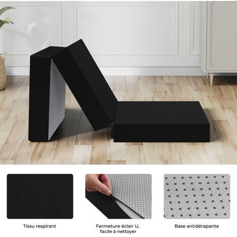 matelas sol futon pliable matelas tatami épais taille - France