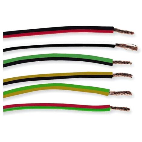 Cable Unipolar FLRY-B ISO 6722 Clase B Sec. 1,00 Rosa/Negro