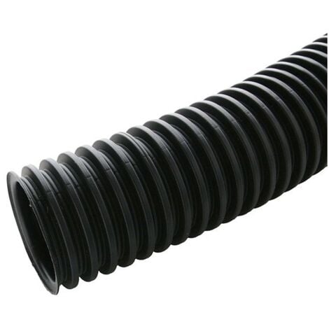 Tubo corrugado de PA6 10mm negro cerrado (9,9x13mm)