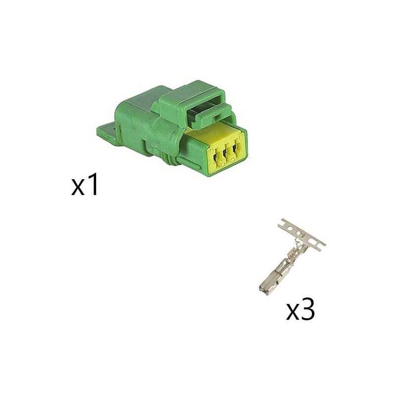 Connecteur SSC Mâle 3 Voies TE Connectivity - Pièce électronique Neuve Pour Vos Montages