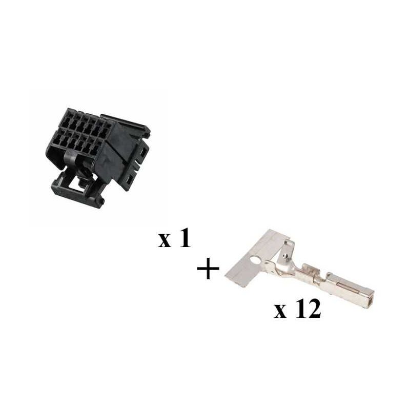 Kit Connecteur Multilock Series 070 Mâle/femelle 12 Voies - Neuf En Emballage - Pour Installation électrique Ou Auto
