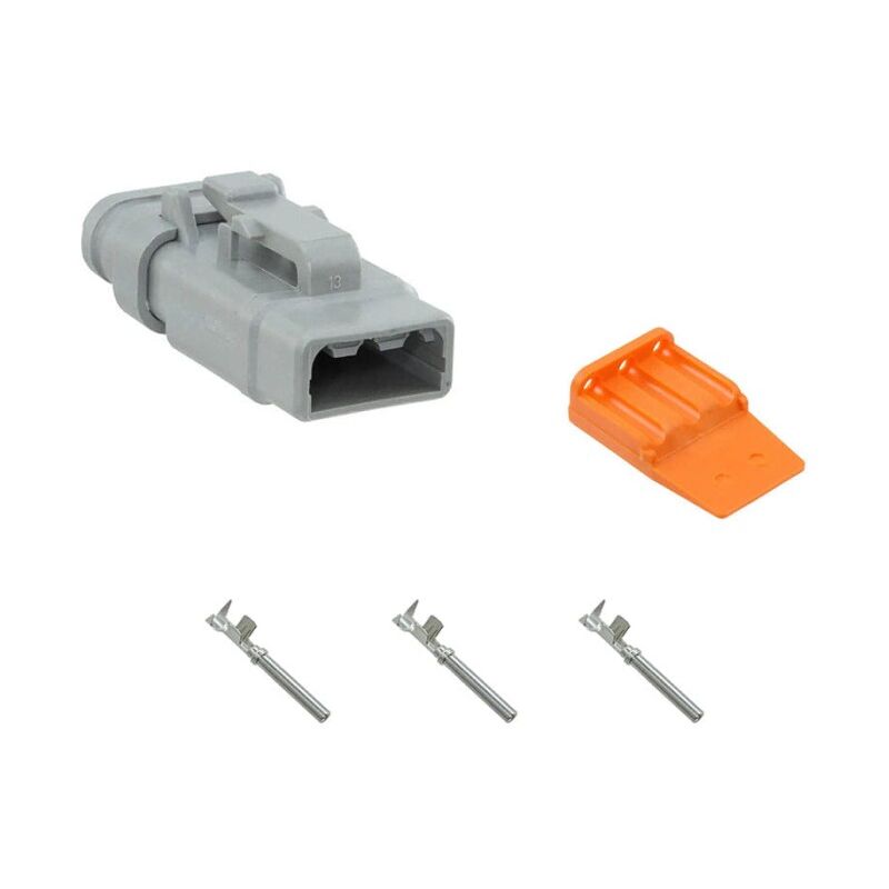 Kit Connecteurs Deutsch DTM Mâle & Femelle 4 Voies - Neuf - Fabriqué En Allemagne