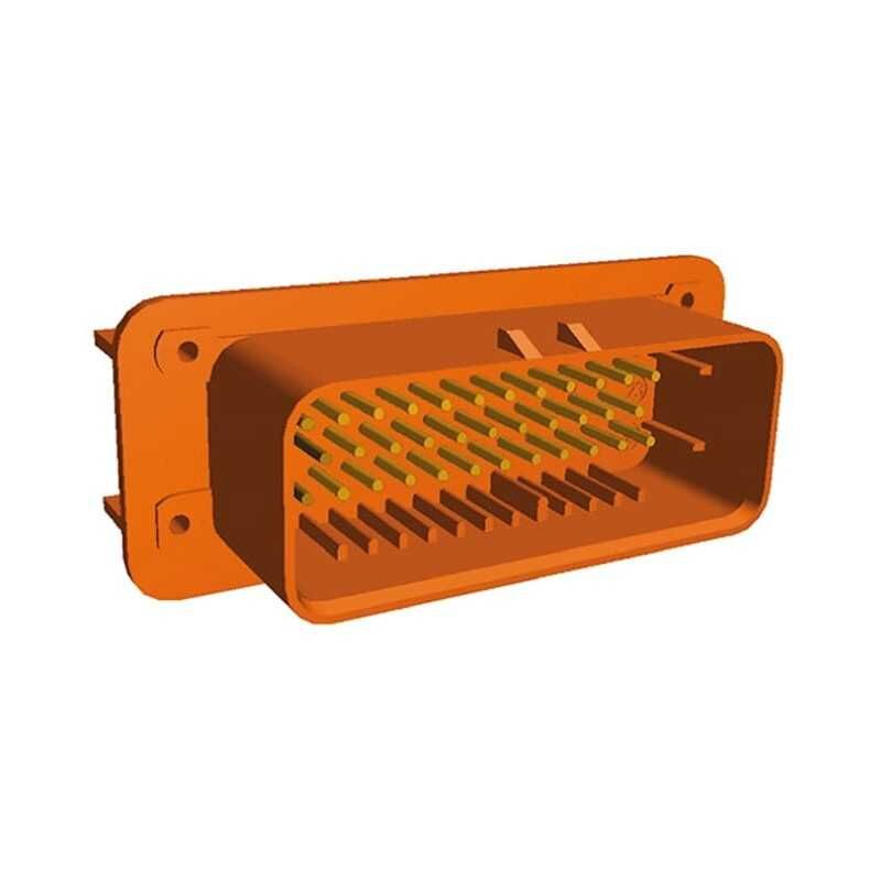 Kit Connecteur Ampseal 35 Voies TE Connectivity - Mâle Et Femelle, Noir, Pour PCB, Neuf