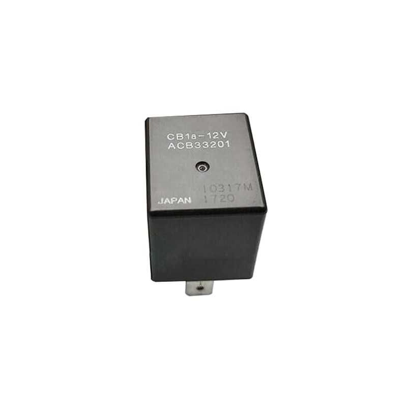 Relais Automobile 12V 4 Broches CA1A-DC12V-N – Compatible Avec Divers Modèles, Pour Circuits électriques Voiture - 12
