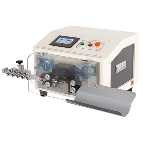 Machine automatique pour couper et dénuder les câbles unipolaires (0,1 - 6 mm²) (1/3)
