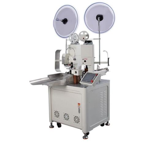 Machine à dénuder et à sertir sur deux faces pour cosses non isolées, course 30 mm (1/3)
