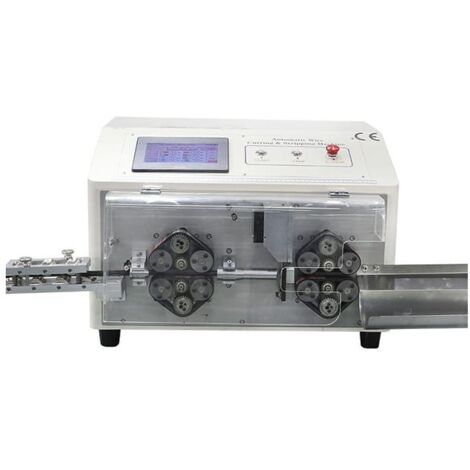 Machine automatique pour couper et dénuder les câbles unipolaires (0.5 - 16 mmq) (1/2)