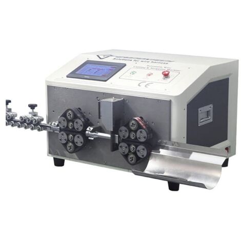 Machine automatique pour couper et dénuder les câbles unipolaires (2 - 35 mmq) (1/2)