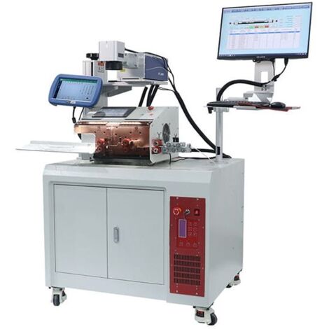 Machine à dénuder les fils automatique intelligente, contrôlée par logiciel, avec marqueur laser (1/2)