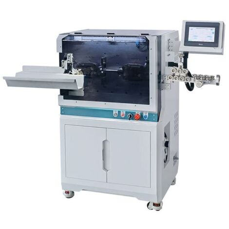 Machine automatique pour couper et dénuder les câbles unipolaires et multipolaires (1/2)