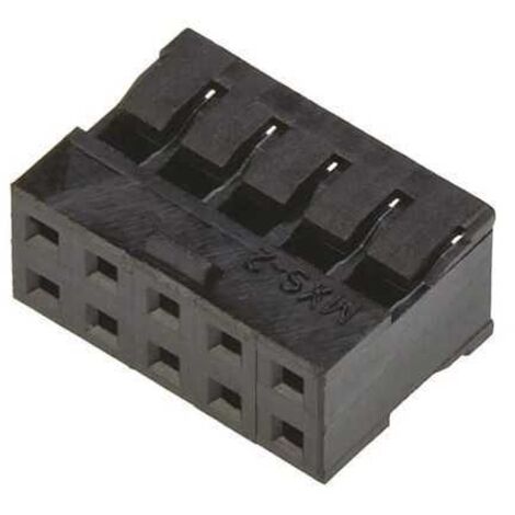 Connecteur male Milli Grid 5x2 voies avec ergot de polarisation (1/2)