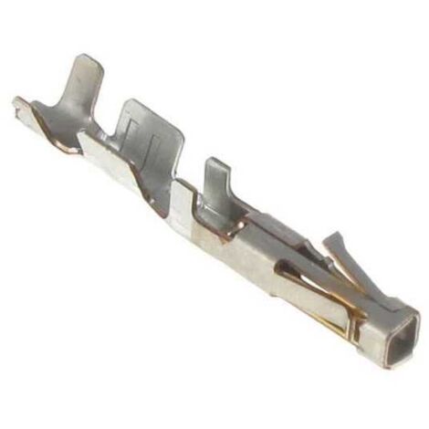 Borne Micro Mate-N-Lok femelle 24-20awg Or (1/2)