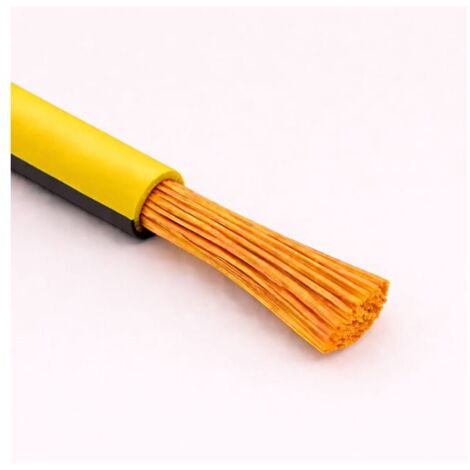 Câble Fil Unipolaire H05V-K sec. 0,50 mmq Jaune/Noir