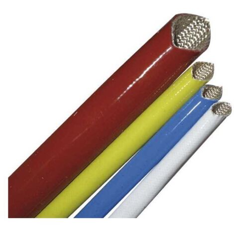 Gaines en Verre/Silicone Diamètre 20mm 1.5kv Noir
