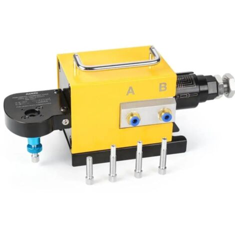 Pince à sertir pneumatique pour contacts solides et lourds AWG 22-10 (1/4)