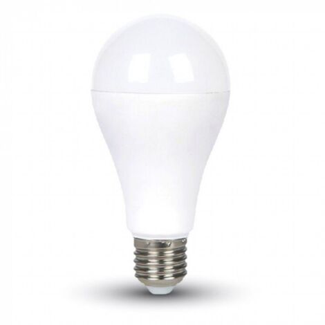 Ampoule LED E27 A65 15W 3000K° Thermoplastique 200° (1/5)