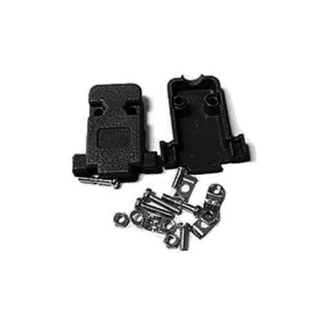 Lot De 50 Capots Plastique Gris Pour Connecteur D-Sub DB9 (9 Broches) – Covers Pour Embouts