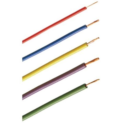 Câble Fil Unipolaire de silicium FG4 section 0,50 mmq Violette