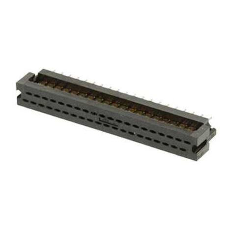 Connecteur IDC mâle 40 Voies par flat/ PCB (1/2)
