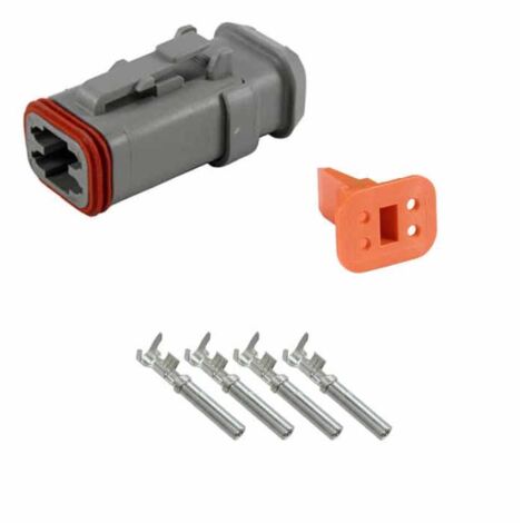 Lot De 5 Connecteurs Deutsch DT 6 Broches - Mâle/femelle - Kit électrique étanche