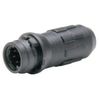 Connecteur mâle push-pull HJ30 avec 6 contacts