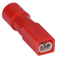 Cosse de câble Femelle 2,8x0,5 Rouge Isolé