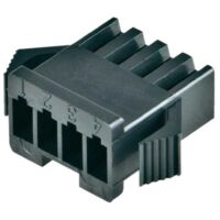 Connecteur SM mâle 4 Voies noir