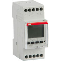 ABB – Commutateur numérique 1 voie D1 – Intensité 16A – Tension 230V – Programmation hebdomadaire – Pour tableau électrique