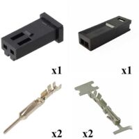 Kit Connecteur Modu 2 Mâle Femelle 2 Voies