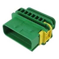 Connecteur Series Heavy Duty Sealed 1.6X0.6 femelle 18voies vert sans joint