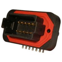 Connecteur Series DT13 Female 12 Voies PCB 90° G003 Noir