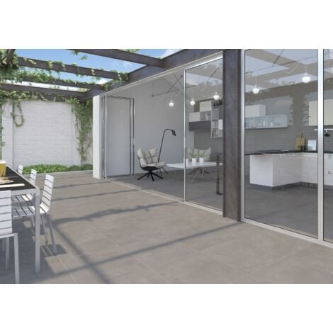 Carrelage Aspect béton  Marbella gris  60x60 cm