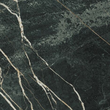Carrelage effet marbre noir mousse 60x60 cm – Aspect luxueux pour intérieur – Résistant aux chocs et à l'humidité – Finition élégante – Baldocer