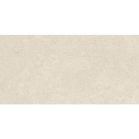 Carrelage aspect béton Lastone beige mate 60x120 cm