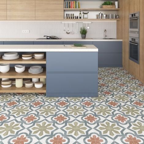 Carrelage Aspect terrazzo Straci motif giulia 20x20 cm