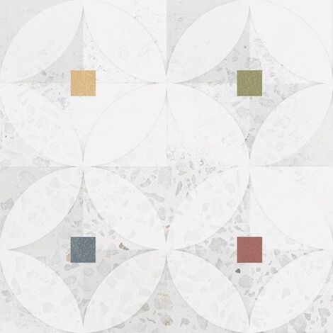 Carrelage Aspect terrazzo Straci motif clara 20x20 cm