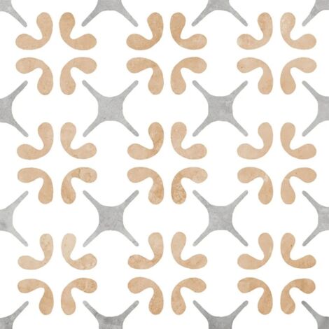 Carrelage Carreaux de ciment Capital Beige Barcelona 15x15 cm