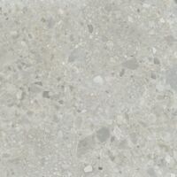 Carrelage Aspect terrazzo Berma gris rectifié 80x80 cm