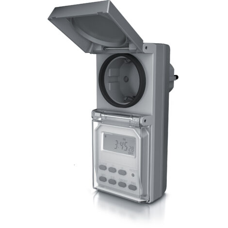 Digitale Zeitschaltuhr Für Draußen - Programmierbar & Wetterfest Für Garten, Terrasse & Co.