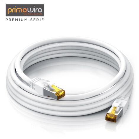 25m - Cat6 Piatto Cavo Di Rete Marrone - 1 Pezzo 1000 Mbit/s Gigabit
