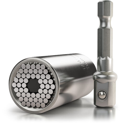 Universal Steckschlüssel-Adapter 5-32 Mm Für 1/4 Zoll – Passt Sich An Jede Mutter & Schraube An