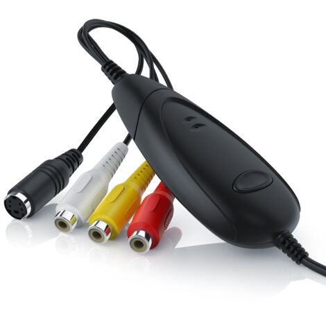 Aplic USB Grabber zur Audio Video Konvertierung - Videokonverter - VHS - Videoadapter zur Nachbearbeitung (1/4)