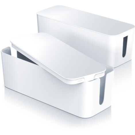 BEARWARE Kabelbox mit Gummifüßen - Kabelmanagement / dezente Optik / Ladebox (1/5)
