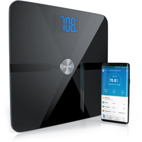 MyBeo Digitale Bluetooth Körperfettwaage Diagnosewaage mit App-Steuerung